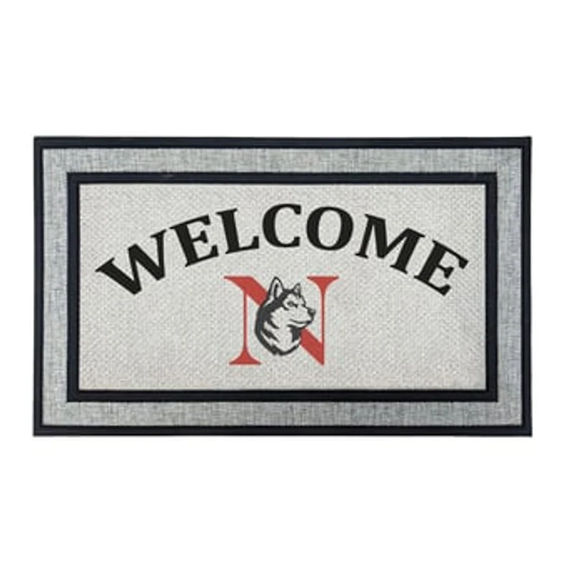 Jardine Northeastern Huskies 18" x 30" Welcome Doormat