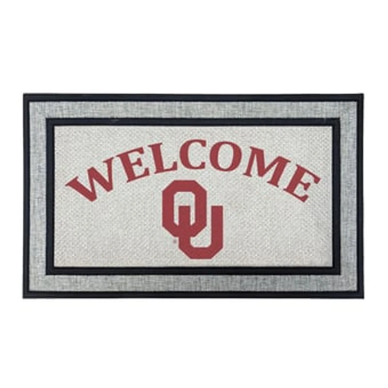 Jardine Oklahoma Sooners 18" x 30" Welcome Doormat