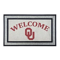Jardine Oklahoma Sooners 18" x 30" Welcome Doormat