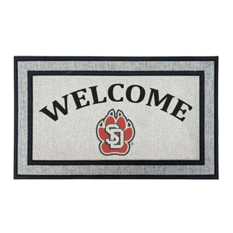 Jardine South Dakota Coyotes 18" x 30" Welcome Doormat