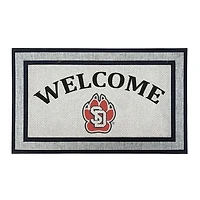 Jardine South Dakota Coyotes 18" x 30" Welcome Doormat