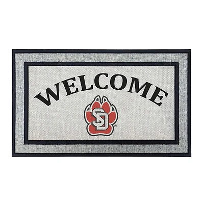 Jardine South Dakota Coyotes 18" x 30" Welcome Doormat
