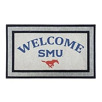 Jardine SMU Mustangs 18" x 30" Welcome Doormat