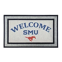 Jardine SMU Mustangs 18" x 30" Welcome Doormat