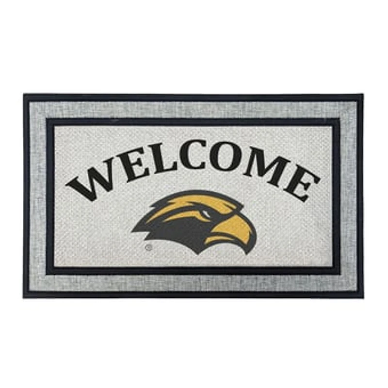 Jardine Southern Miss Golden Eagles 18" x 30" Welcome Doormat
