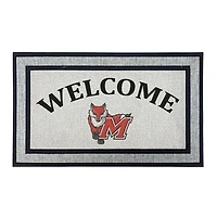 Jardine Marist Red Foxes 18" x 30" Welcome Doormat