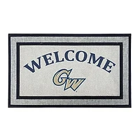 Jardine George Washington University 18" x 30" Welcome Doormat