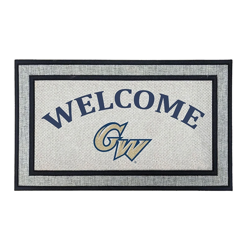 Jardine George Washington University 18" x 30" Welcome Doormat