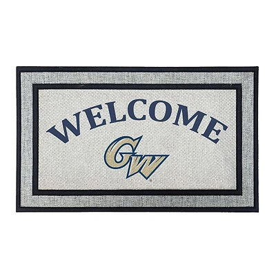 Jardine George Washington University 18" x 30" Welcome Doormat