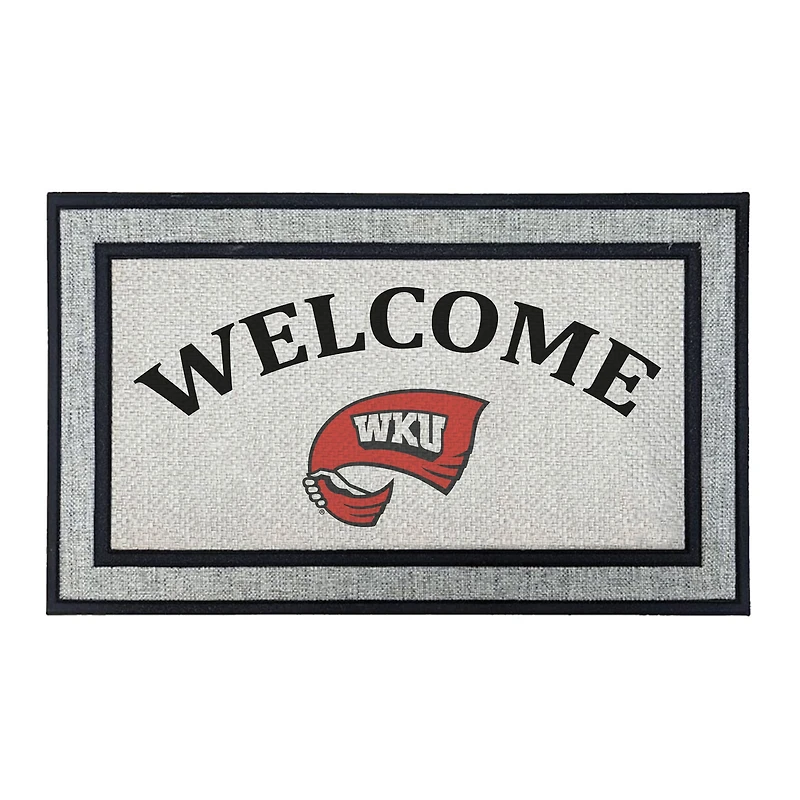 Jardine Western Kentucky Hilltoppers 18" x 30" Welcome Doormat