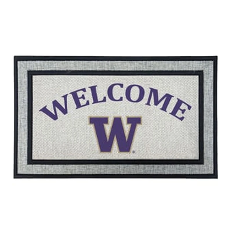 Jardine Washington Huskies 18" x 30" Welcome Doormat
