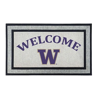 Jardine Washington Huskies 18" x 30" Welcome Doormat