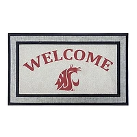 Jardine Washington State Cougars 18" x 30" Welcome Doormat