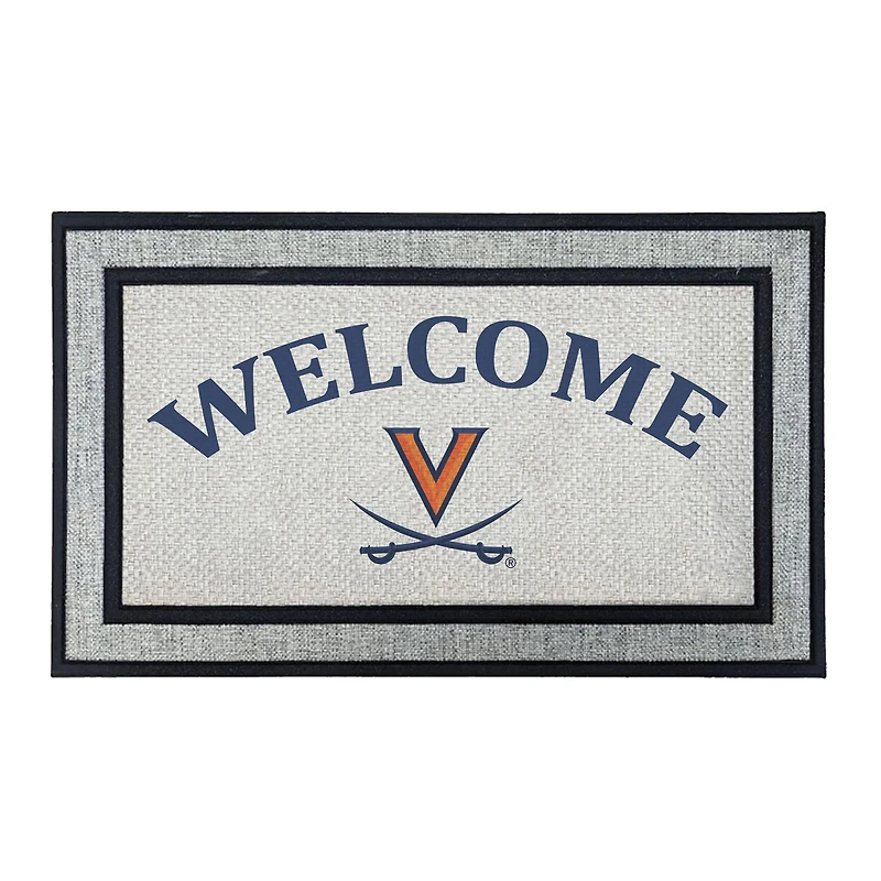 Jardine Virginia Cavaliers 18" x 30" Welcome Doormat
