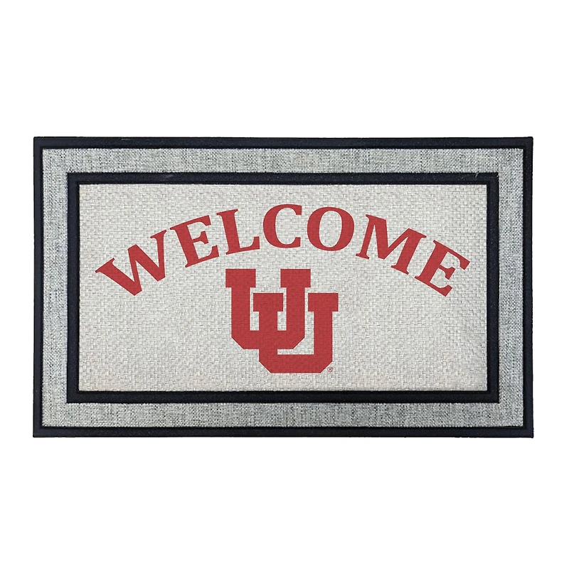 Jardine Utah Utes 18" x 30" Welcome Doormat
