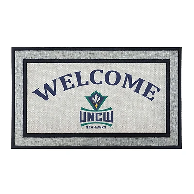 Jardine UNC Wilmington Seahawks 18" x 30" Welcome Doormat
