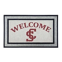 Jardine Santa Clara Broncos 18" x 30" Welcome Doormat