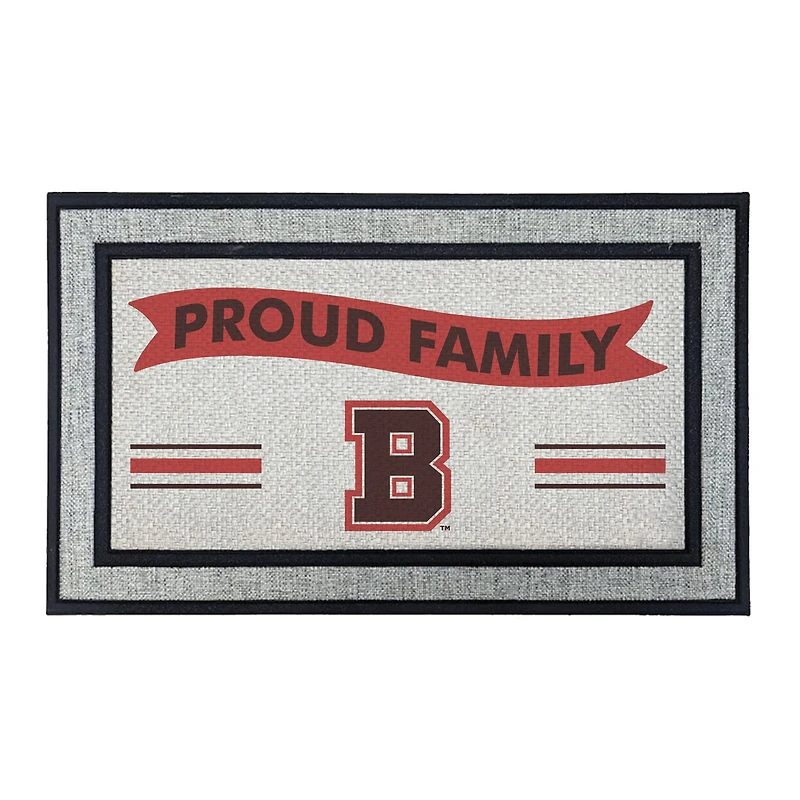 Jardine Brown Bears 18" x 30" Proud Family Doormat