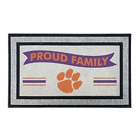 Jardine Clemson Tigers 18" x 30" Proud Family Doormat