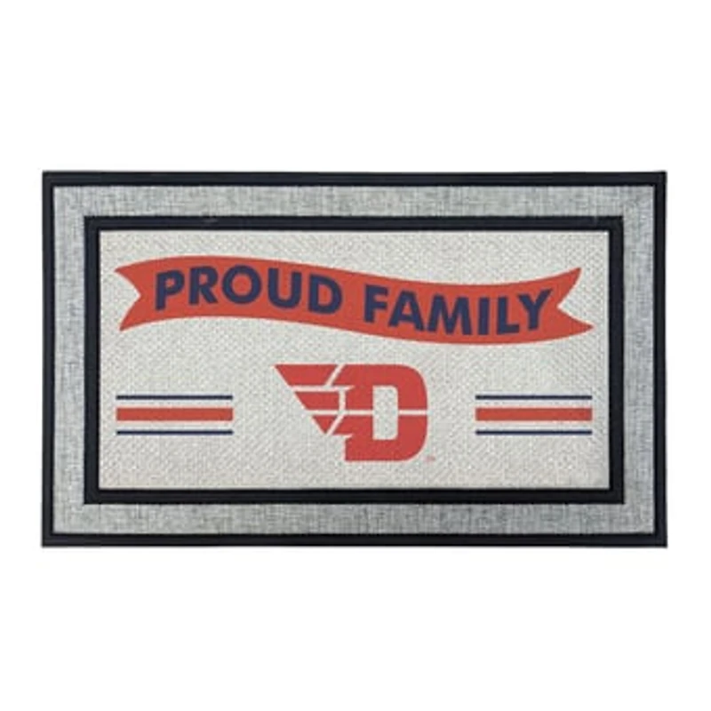 Jardine Dayton Flyers 18" x 30" Proud Family Doormat
