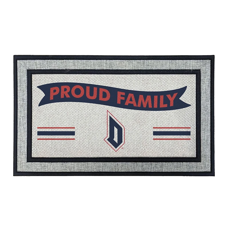 Jardine Duquesne Dukes 18" x 30" Proud Family Doormat