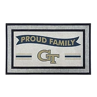Jardine Georgia Tech Yellow Jackets 18" x 30" Proud Family Doormat