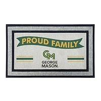 Jardine George Mason Patriots 18" x 30" Proud Family Doormat