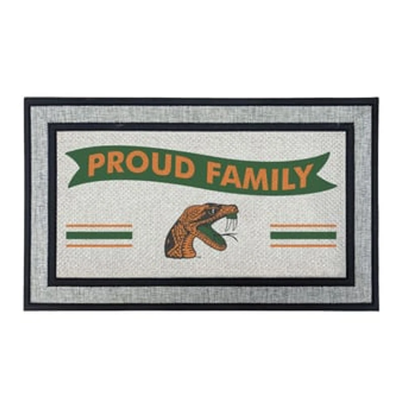 Jardine Florida A&M Rattlers 18" x 30" Proud Family Doormat