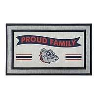 Jardine Gonzaga Bulldogs 18" x 30" Proud Family Doormat