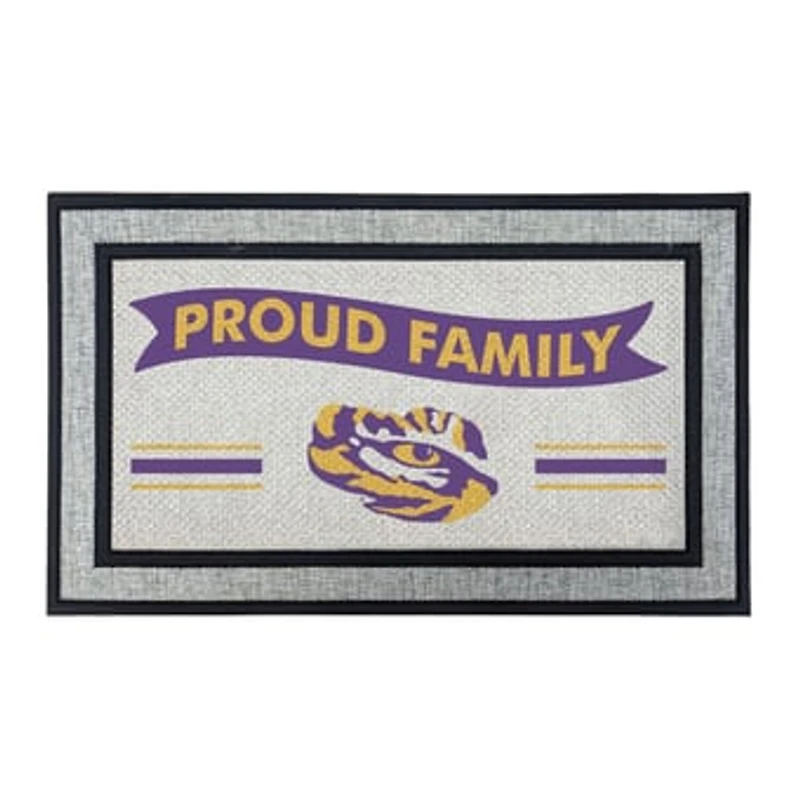 Jardine LSU Tigers 18" x 30" Proud Family Doormat