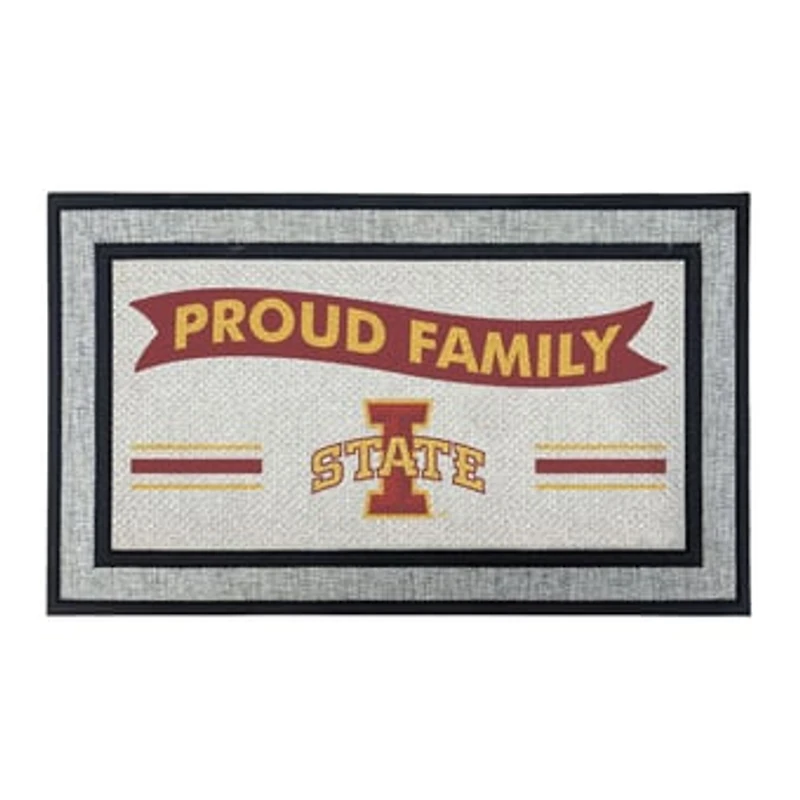 Jardine Iowa State Cyclones 18" x 30" Proud Family Doormat