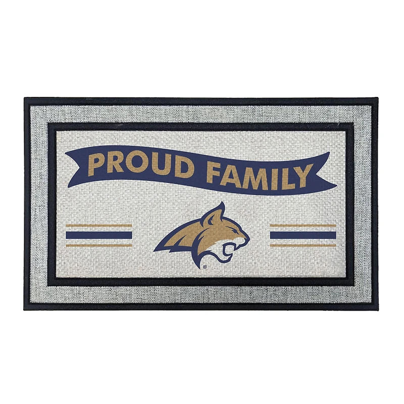 Jardine Montana State Bobcats 18" x 30" Proud Family Doormat
