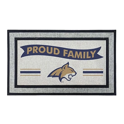Jardine Montana State Bobcats 18" x 30" Proud Family Doormat