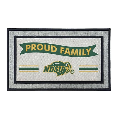 Jardine NDSU Bison 18" x 30" Proud Family Doormat