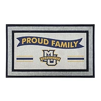 Jardine Marquette Golden Eagles 18" x 30" Proud Family Doormat