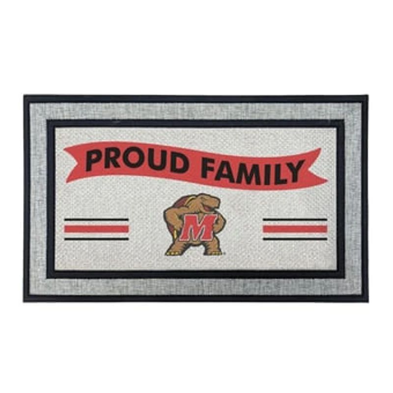 Jardine Maryland Terrapins 18" x 30" Proud Family Doormat