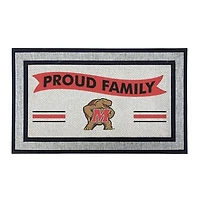 Jardine Maryland Terrapins 18" x 30" Proud Family Doormat