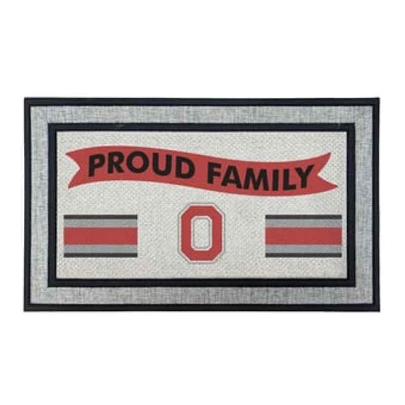Jardine Ohio State Buckeyes 18" x 30" Proud Family Doormat