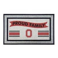 Jardine Ohio State Buckeyes 18" x 30" Proud Family Doormat