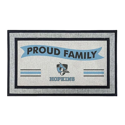 Jardine Johns Hopkins Blue Jays 18" x 30" Proud Family Doormat