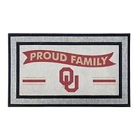 Jardine Oklahoma Sooners 18" x 30" Proud Family Doormat