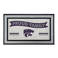 Jardine Kansas State Wildcats 18" x 30" Proud Family Doormat