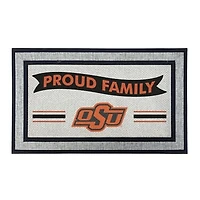 Jardine Oklahoma State Cowboys 18" x 30" Proud Family Doormat