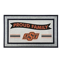 Jardine Oklahoma State Cowboys 18" x 30" Proud Family Doormat