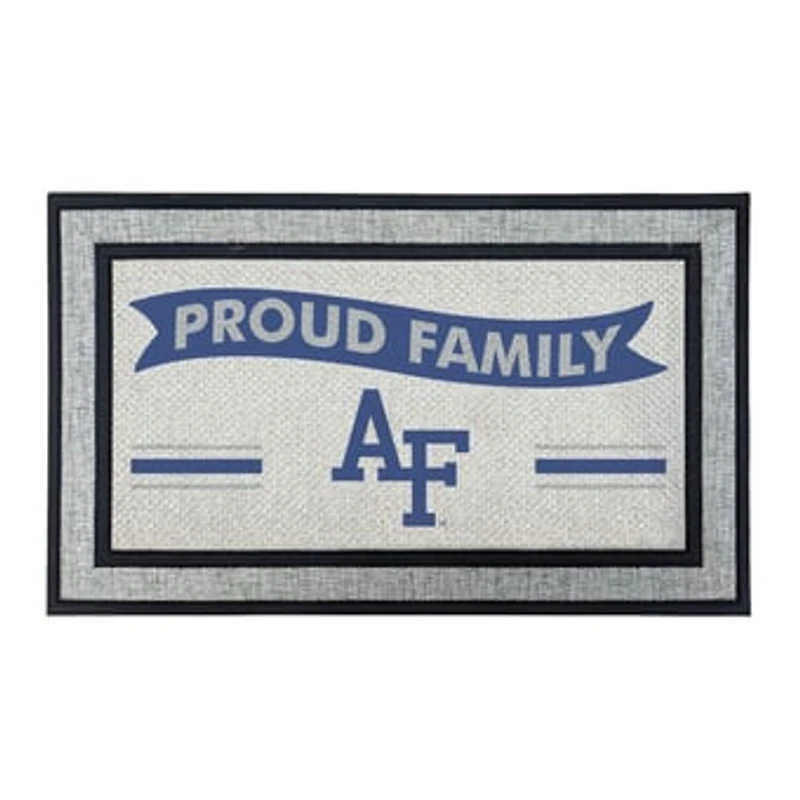 Jardine Air Force Falcons 18" x 30" Proud Family Doormat