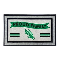 Jardine North Texas Mean Green 18" x 30" Proud Family Doormat