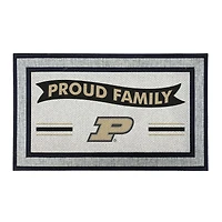 Jardine Purdue Boilermakers 18" x 30" Proud Family Doormat