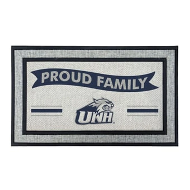 Jardine New Hampshire Wildcats 18" x 30" Proud Family Doormat