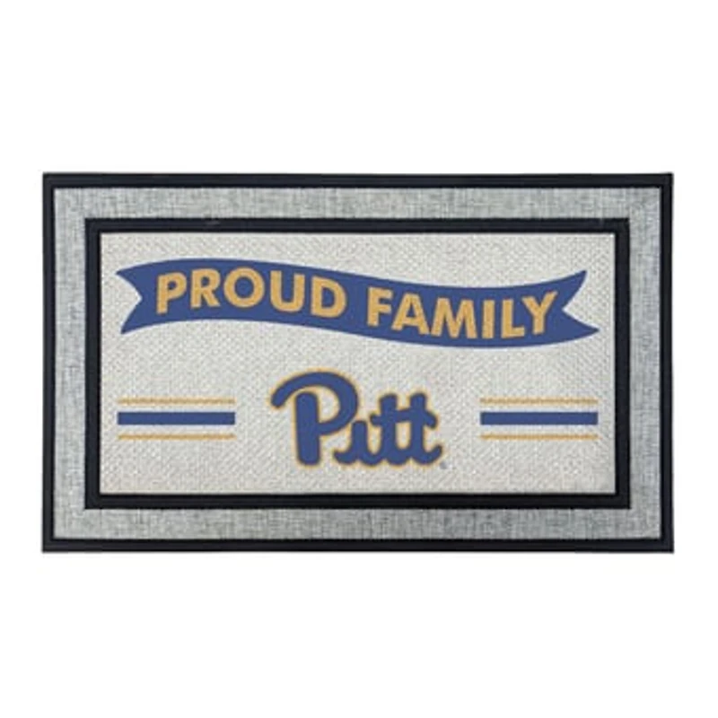 Jardine Pitt Panthers 18" x 30" Proud Family Doormat