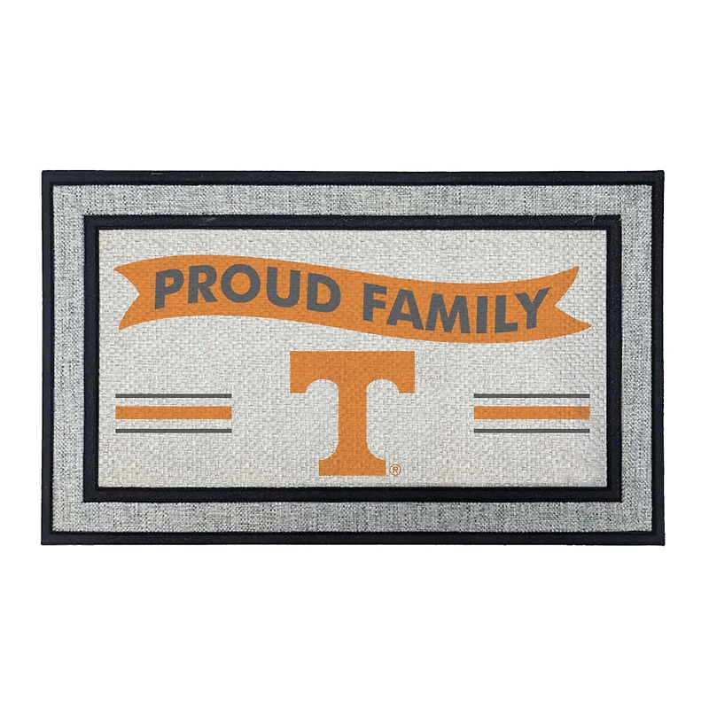 Jardine Tennessee Volunteers 18" x 30" Proud Family Doormat